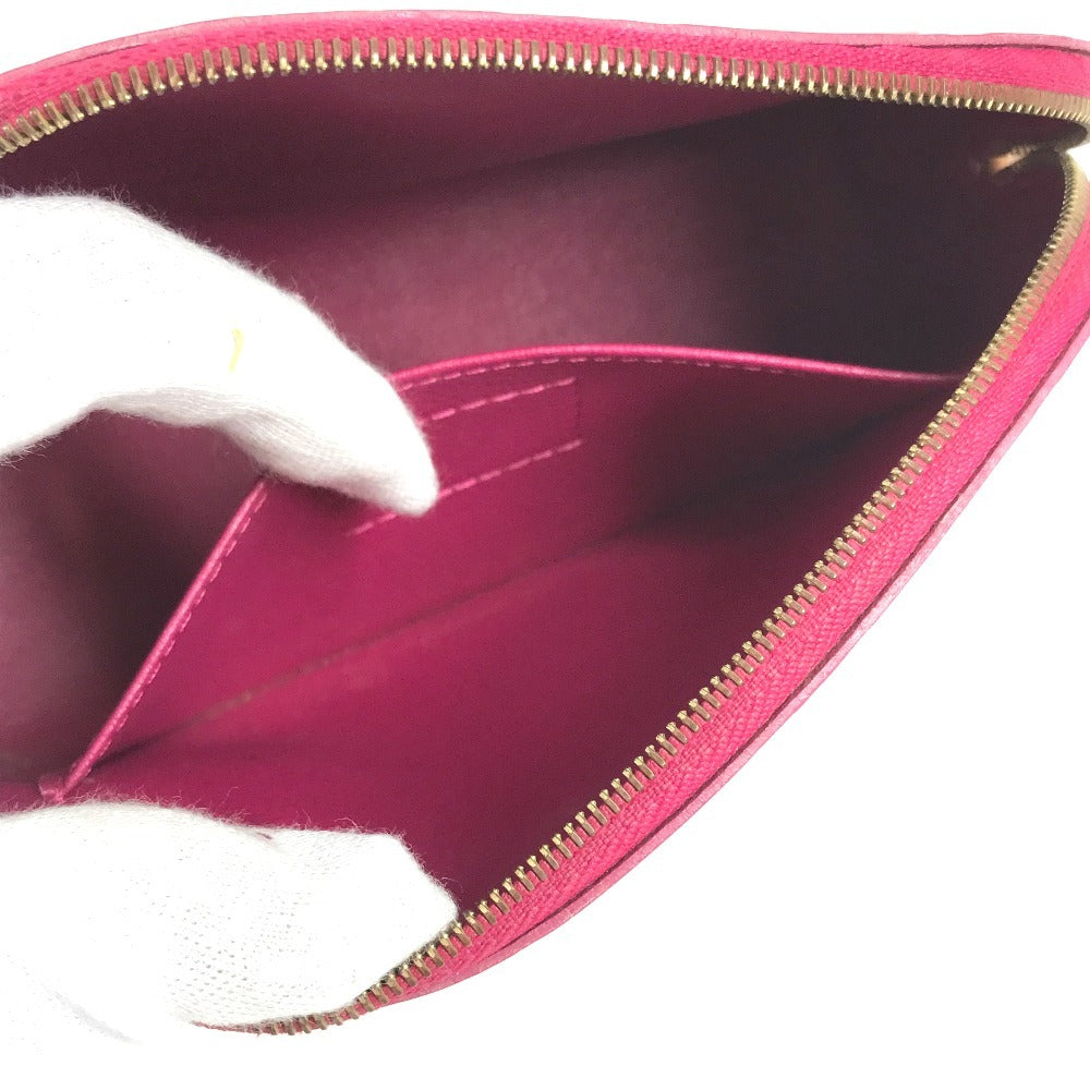 LOUIS VUITTON Cosmetics Pouch M90045 Monogram Vernis Canvas pink Monogram Vernis Pochette Cosmetic Ikat Flower
