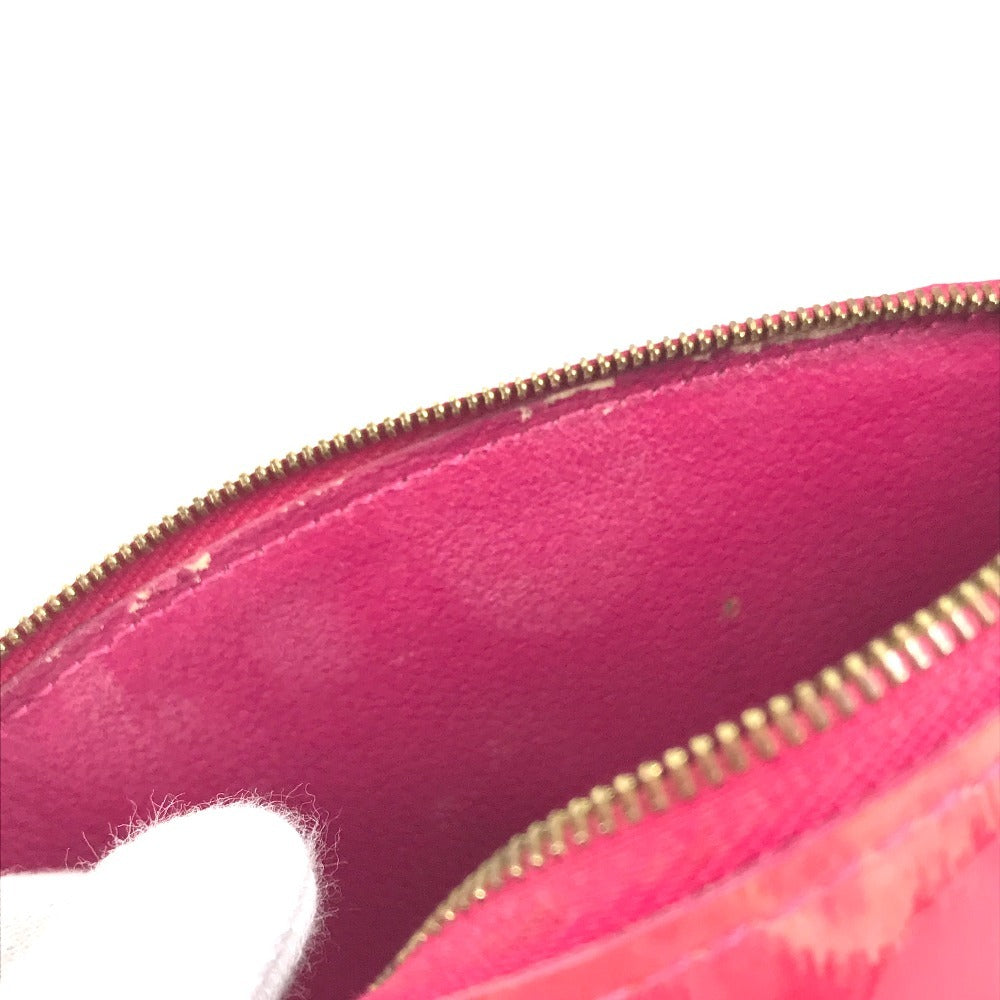 LOUIS VUITTON Cosmetics Pouch M90045 Monogram Vernis Canvas pink Monogram Vernis Pochette Cosmetic Ikat Flower