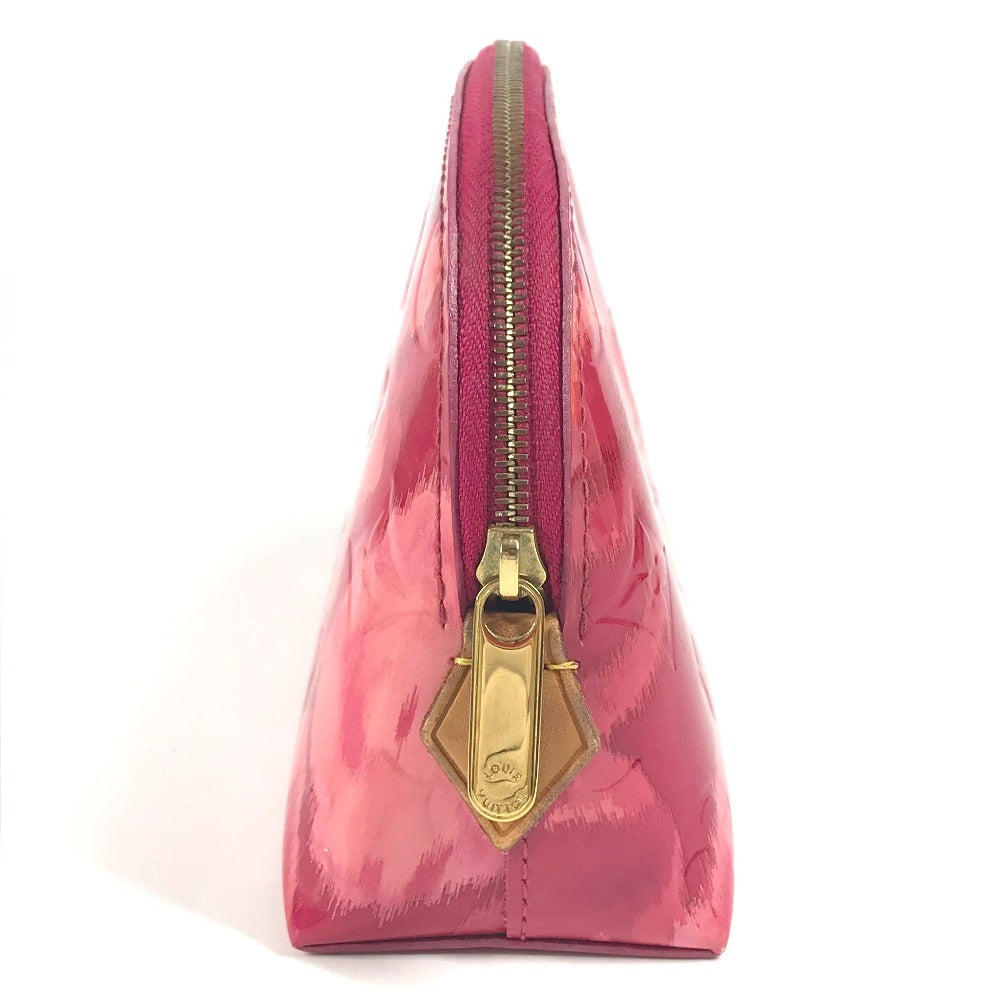 LOUIS VUITTON Cosmetics Pouch M90045 Monogram Vernis Canvas pink Monogram Vernis Pochette Cosmetic Ikat Flower