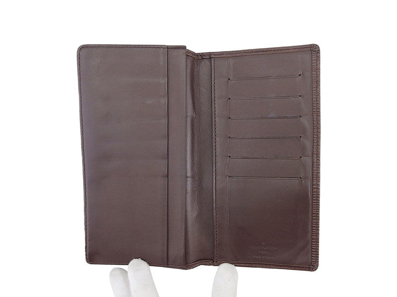 LOUIS VUITTON Bill Compartment M6321D Brown Porto Cartes Cridit Yen