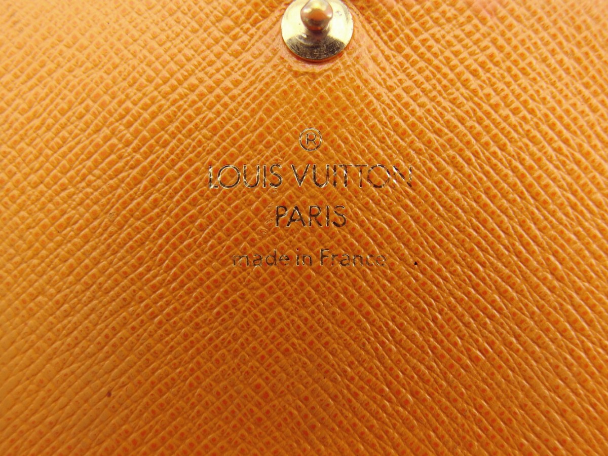 LOUIS VUITTON Long Wallet Purse Mandarin Epi