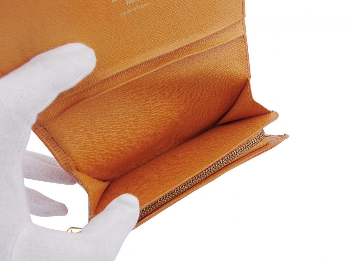 LOUIS VUITTON Long Wallet Purse Mandarin Epi