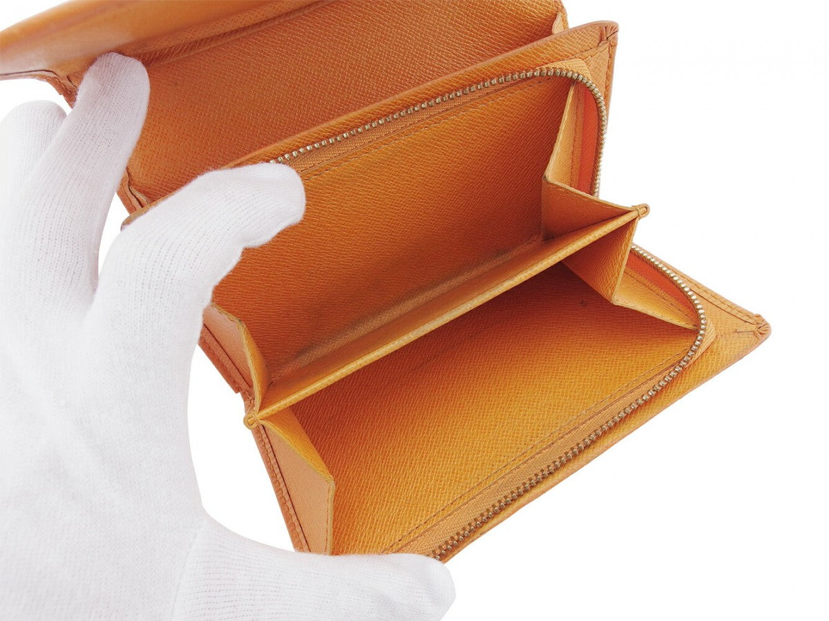 LOUIS VUITTON Long Wallet Purse Mandarin Epi