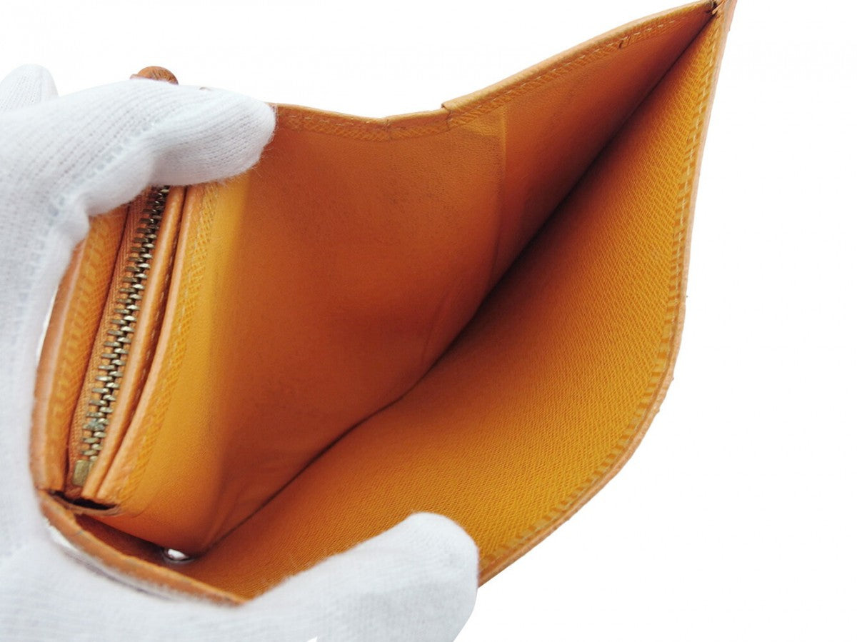 LOUIS VUITTON Long Wallet Purse Mandarin Epi