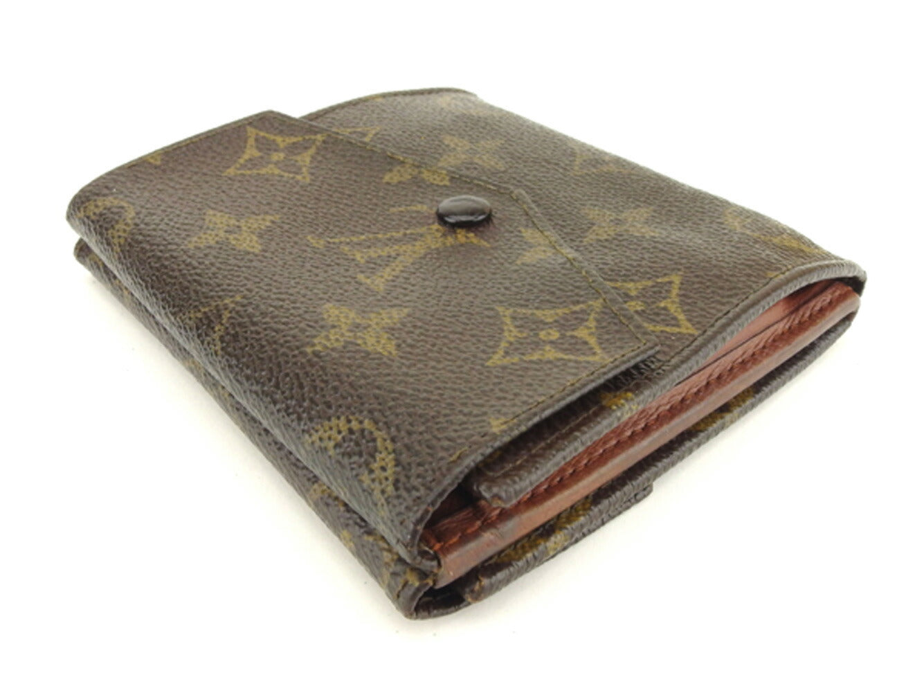 LOUIS VUITTON Bifold Wallet M61660 Brown beige Portonebi (old type)