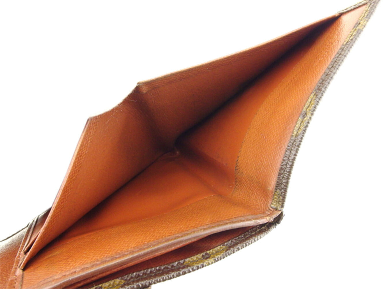 LOUIS VUITTON Bifold Wallet M61660 Brown beige Portonebi (old type)
