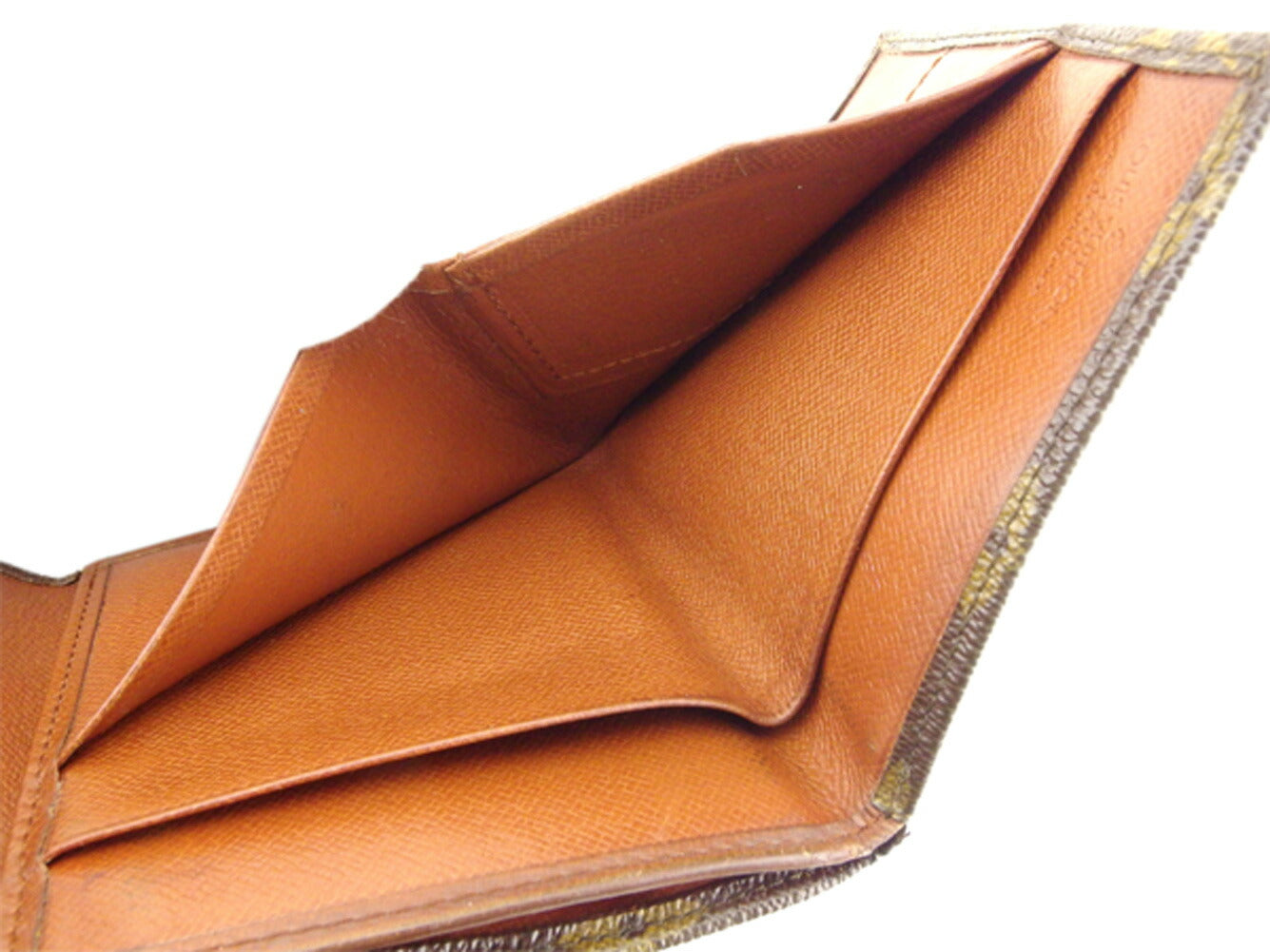 LOUIS VUITTON Bifold Wallet M61660 Brown beige Portonebi (old type)