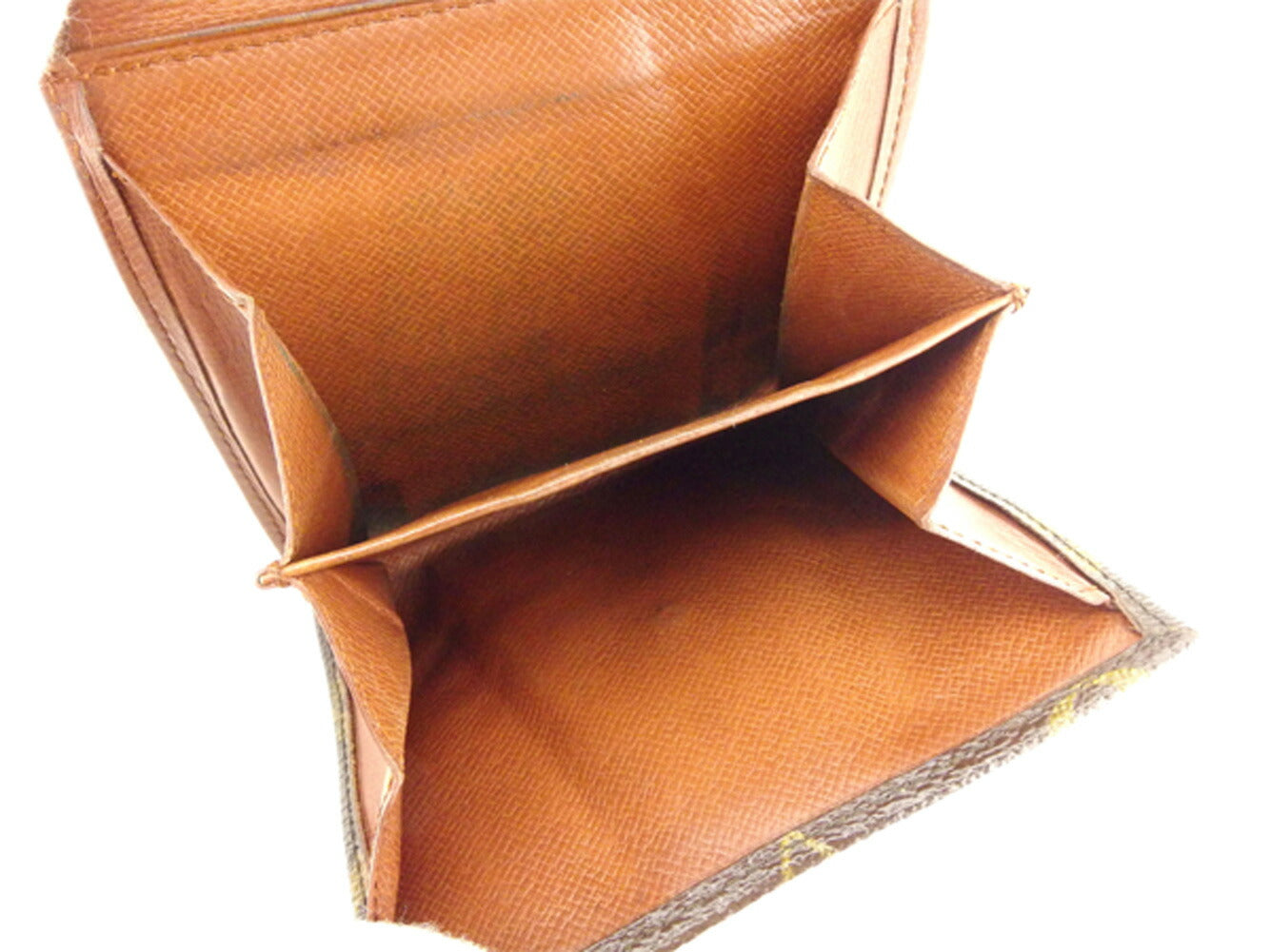 LOUIS VUITTON Bifold Wallet M61660 Brown beige Portonebi (old type)