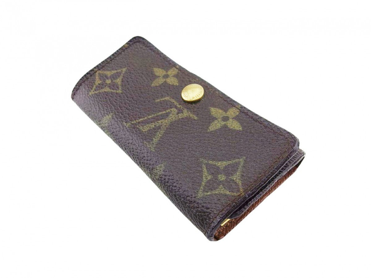 LOUIS VUITTON Key case Key holder M62631 Brown Multicles4