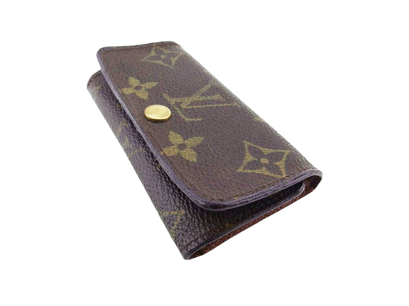 LOUIS VUITTON Key case Key holder M62631 Brown Multicles4