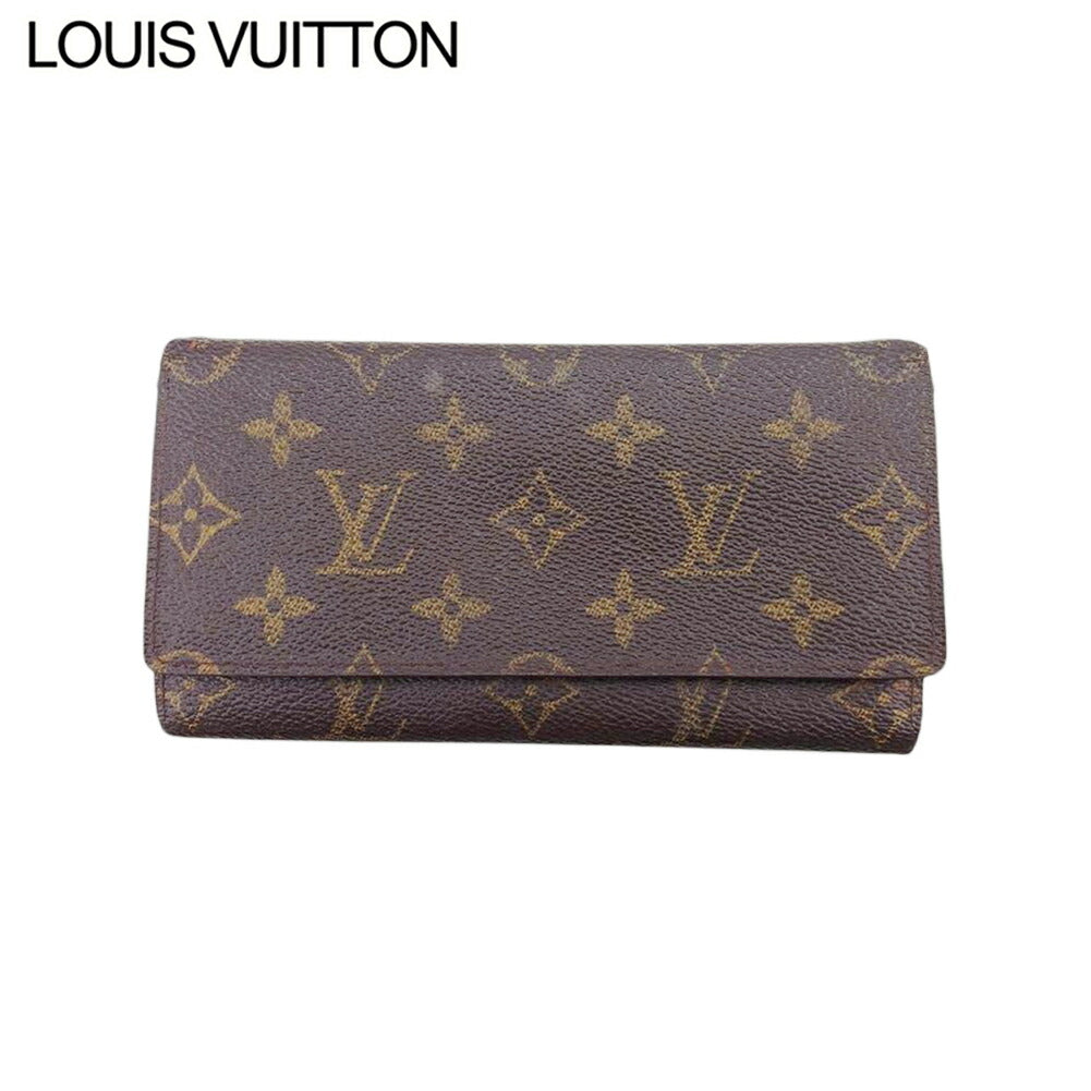 LOUIS VUITTON Bill Compartment M61818 Brown Porto en 3 Cartes Crdit