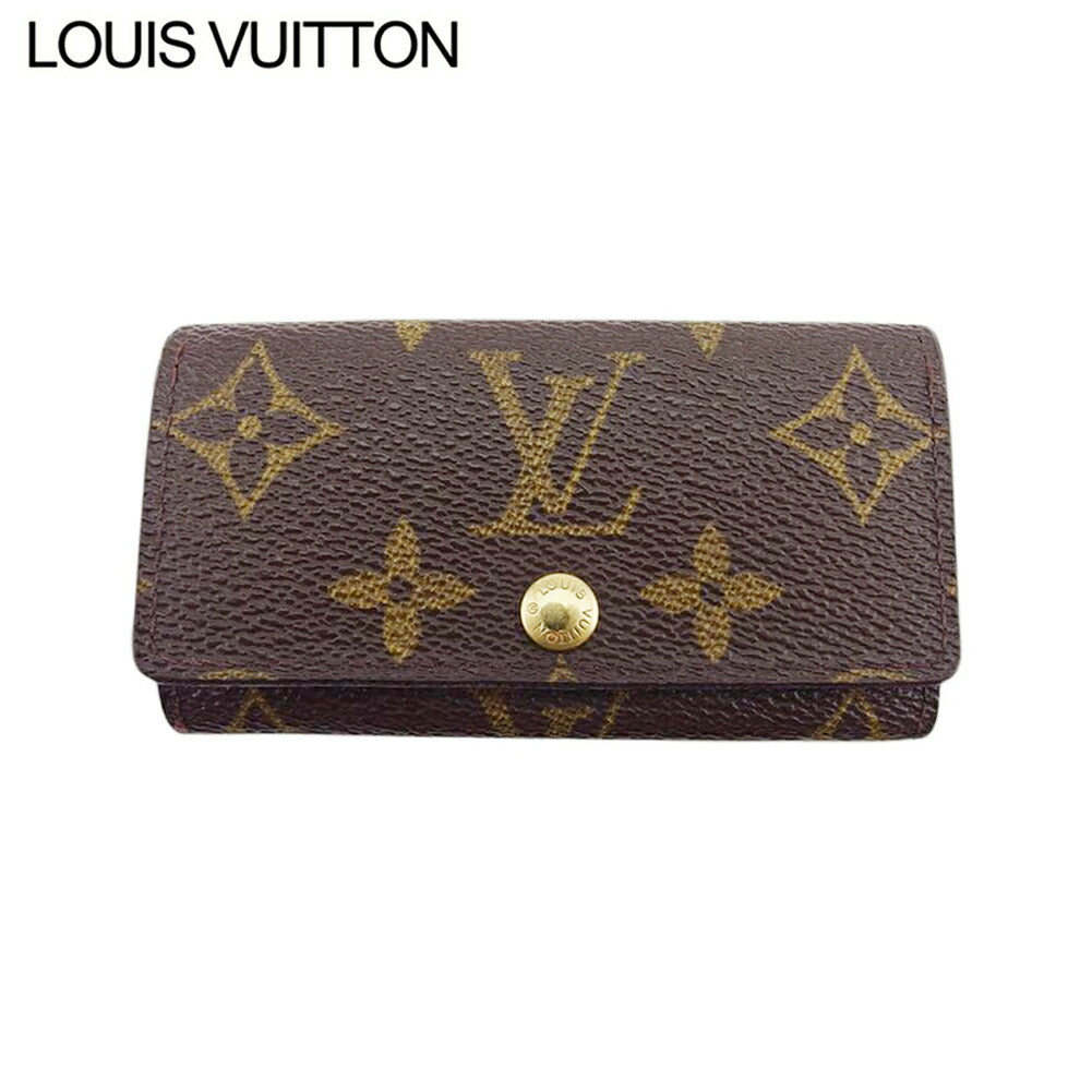 LOUIS VUITTON Key case Key holder M62631 Brown Multicles4