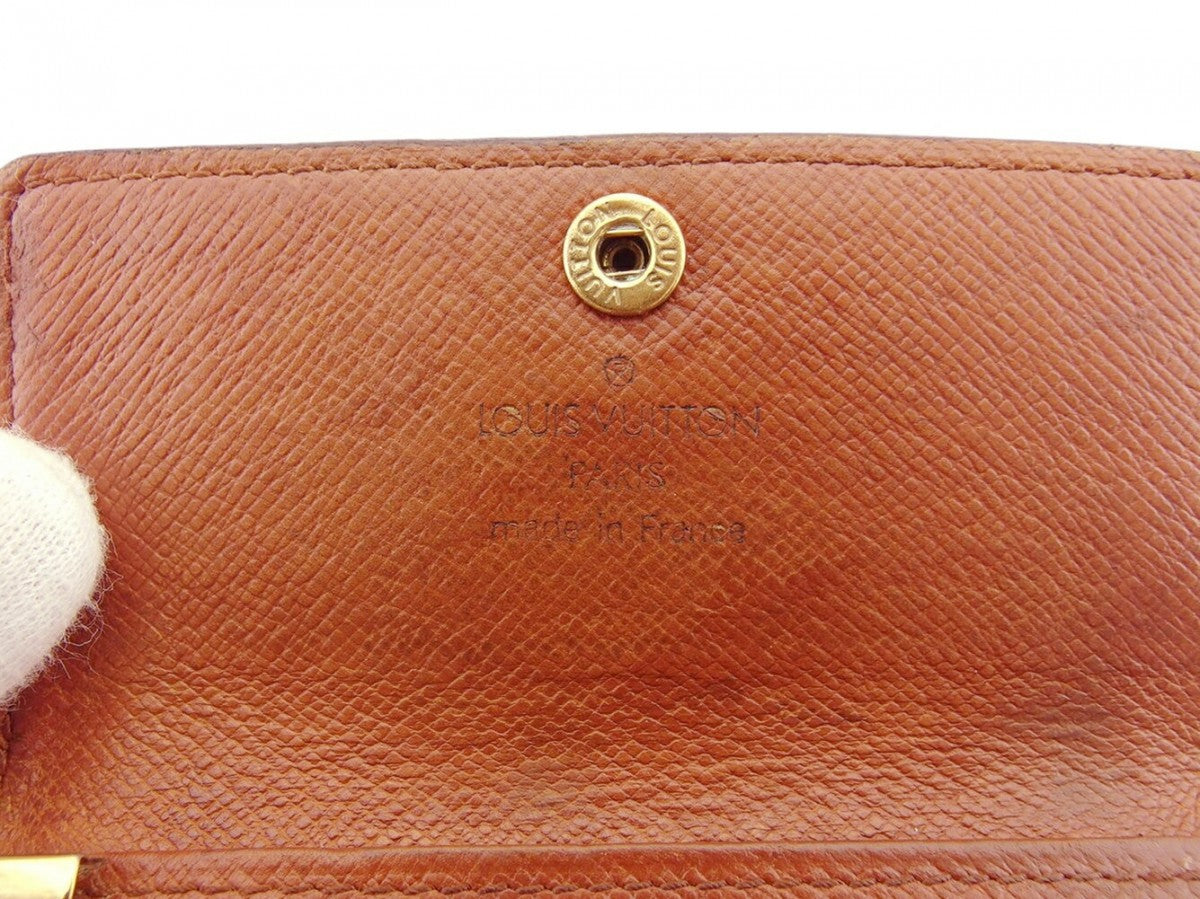 LOUIS VUITTON Key case Key holder M62631 Brown Multicles4