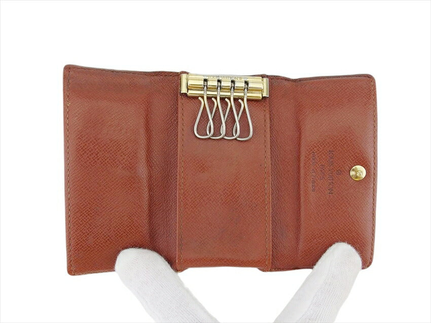 LOUIS VUITTON Key case Key holder M62631 Brown Multicles4
