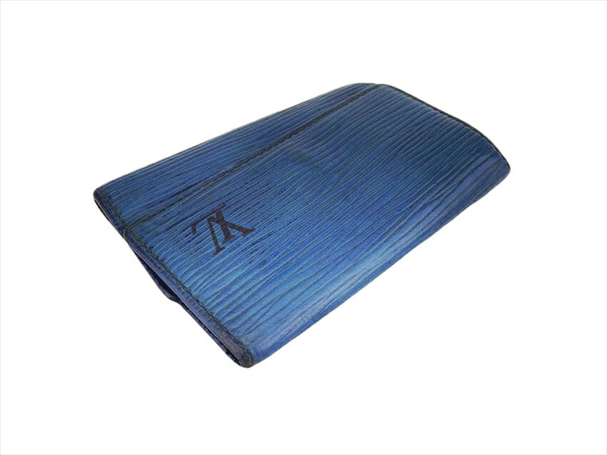 LOUIS VUITTON Key case Key holder M63815 Toledo Blue Multicles6
