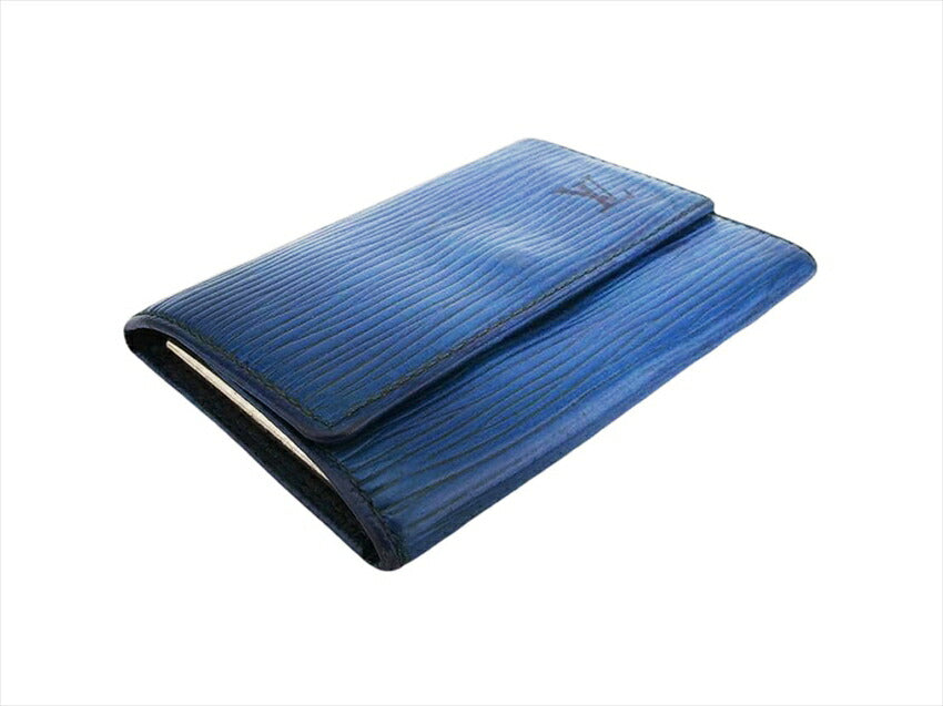 LOUIS VUITTON Key case Key holder M63815 Toledo Blue Multicles6