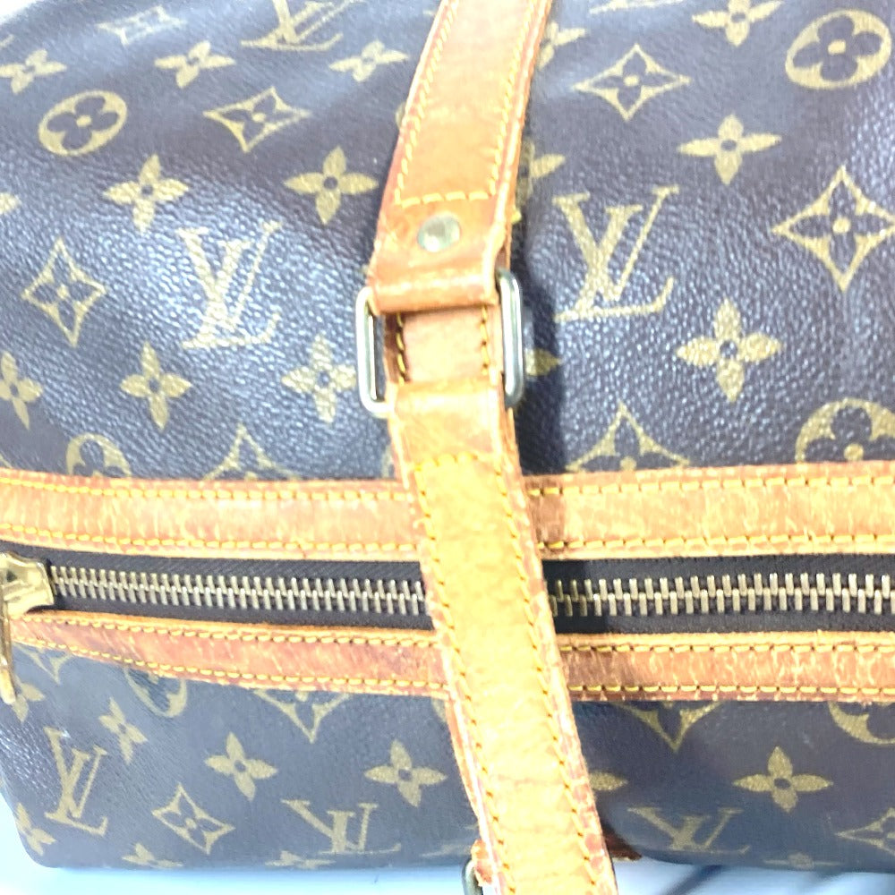 LOUIS VUITTON Boston Duffel bag M41624 Monogram canvas Brown Monogram Sac Souple45