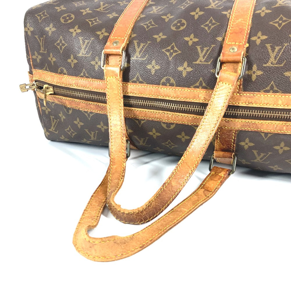 LOUIS VUITTON Boston Duffel bag M41624 Monogram canvas Brown Monogram Sac Souple45