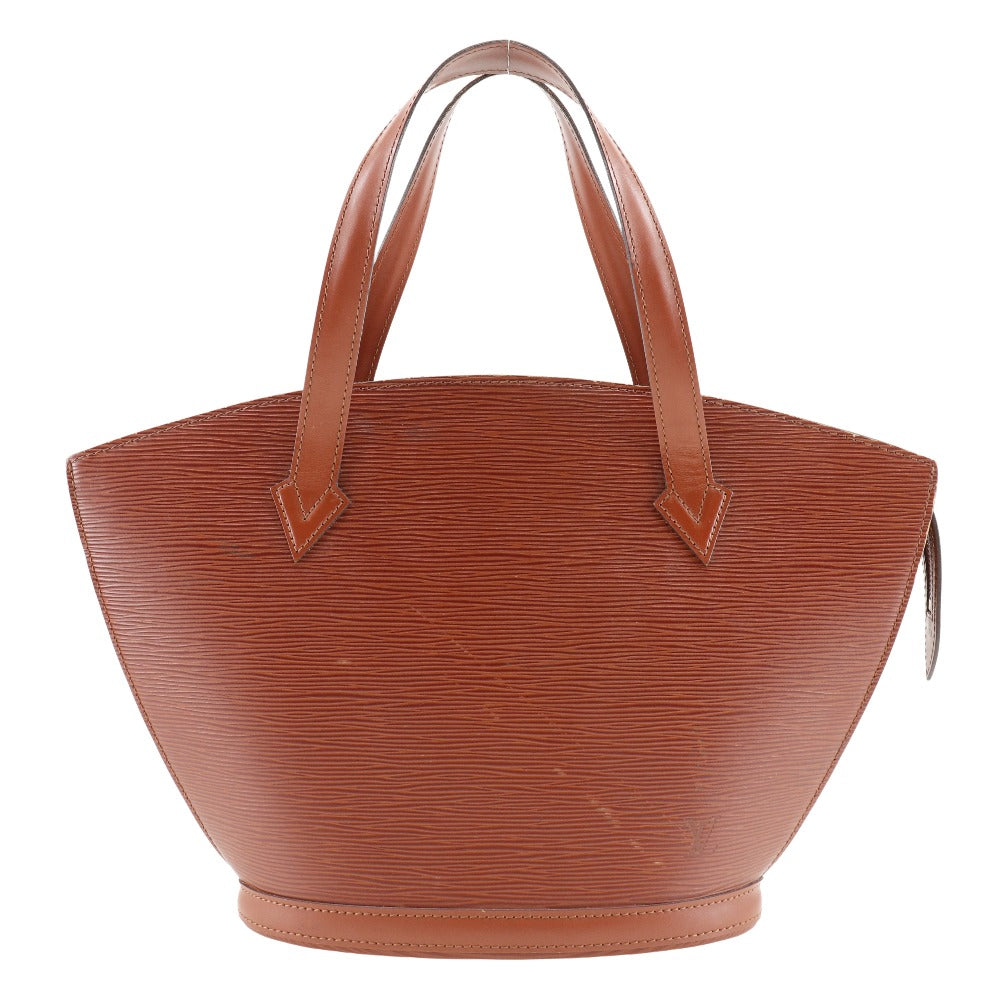 LOUIS VUITTON Handbag M52273 Epi Leather Brown Sun jack Women Used Authentic
