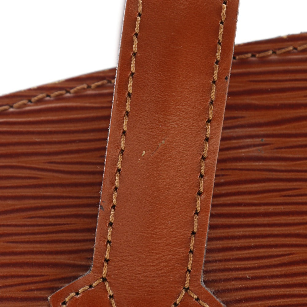 LOUIS VUITTON Handbag M52273 Epi Leather Brown Sun jack Women Used Authentic