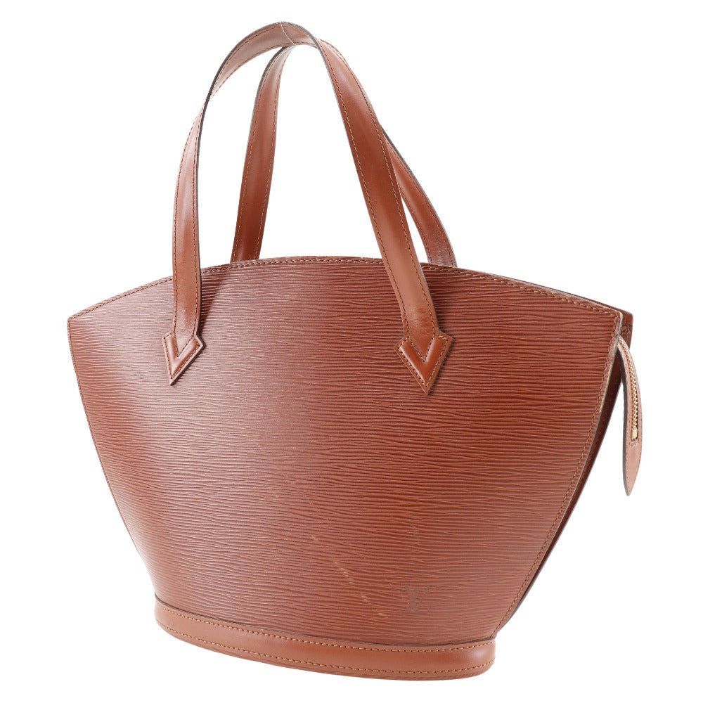 LOUIS VUITTON Handbag M52273 Epi Leather Brown Sun jack Women Used Authentic