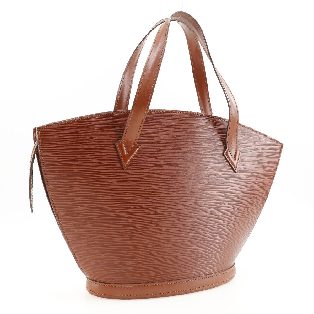 LOUIS VUITTON Handbag M52273 Epi Leather Brown Sun jack Women Used Authentic