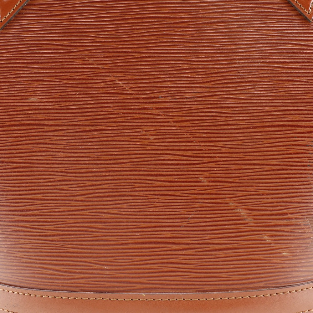 LOUIS VUITTON Handbag M52273 Epi Leather Brown Sun jack Women Used Authentic