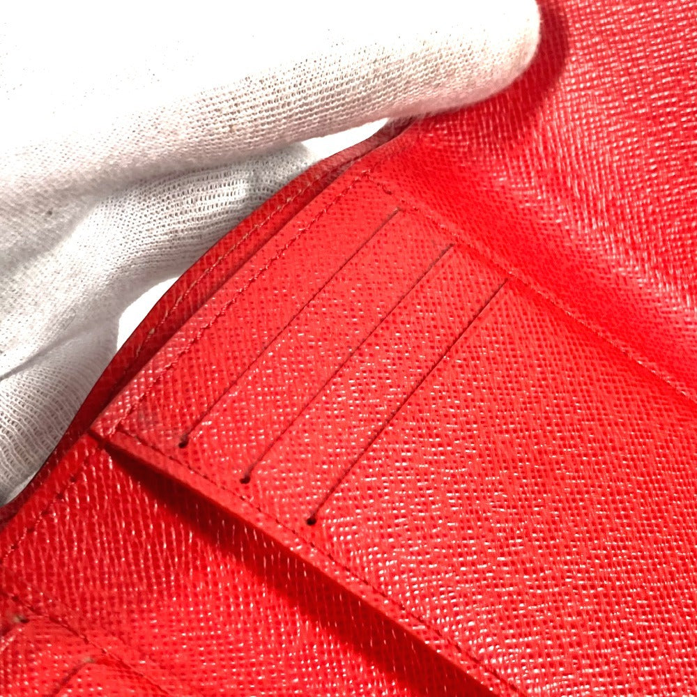 LOUIS VUITTON Trifold wallet M62172 Epi Leather Red Epi Portefeuille Victorine