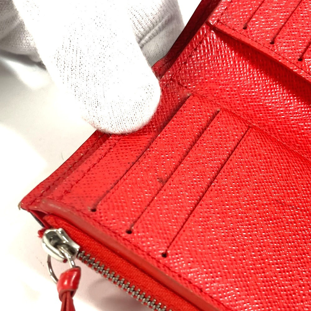 LOUIS VUITTON Trifold wallet M62172 Epi Leather Red Epi Portefeuille Victorine