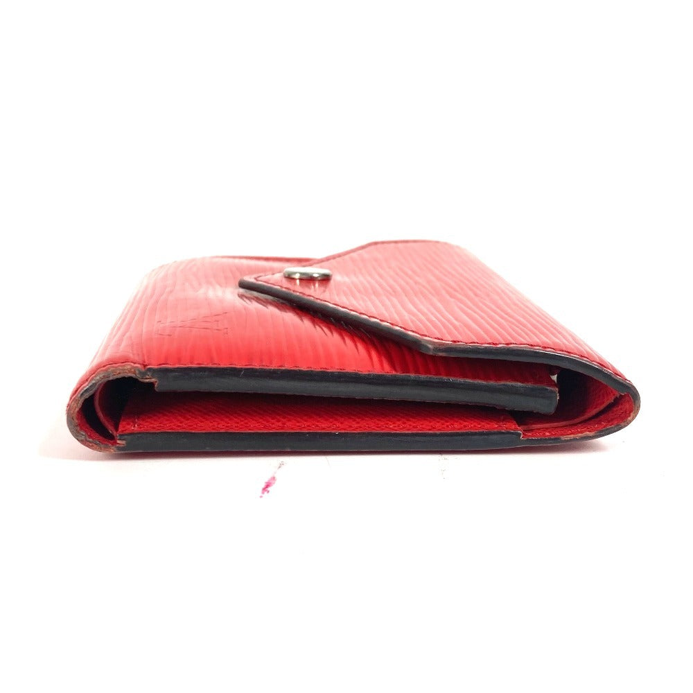 LOUIS VUITTON Trifold wallet M62172 Epi Leather Red Epi Portefeuille Victorine