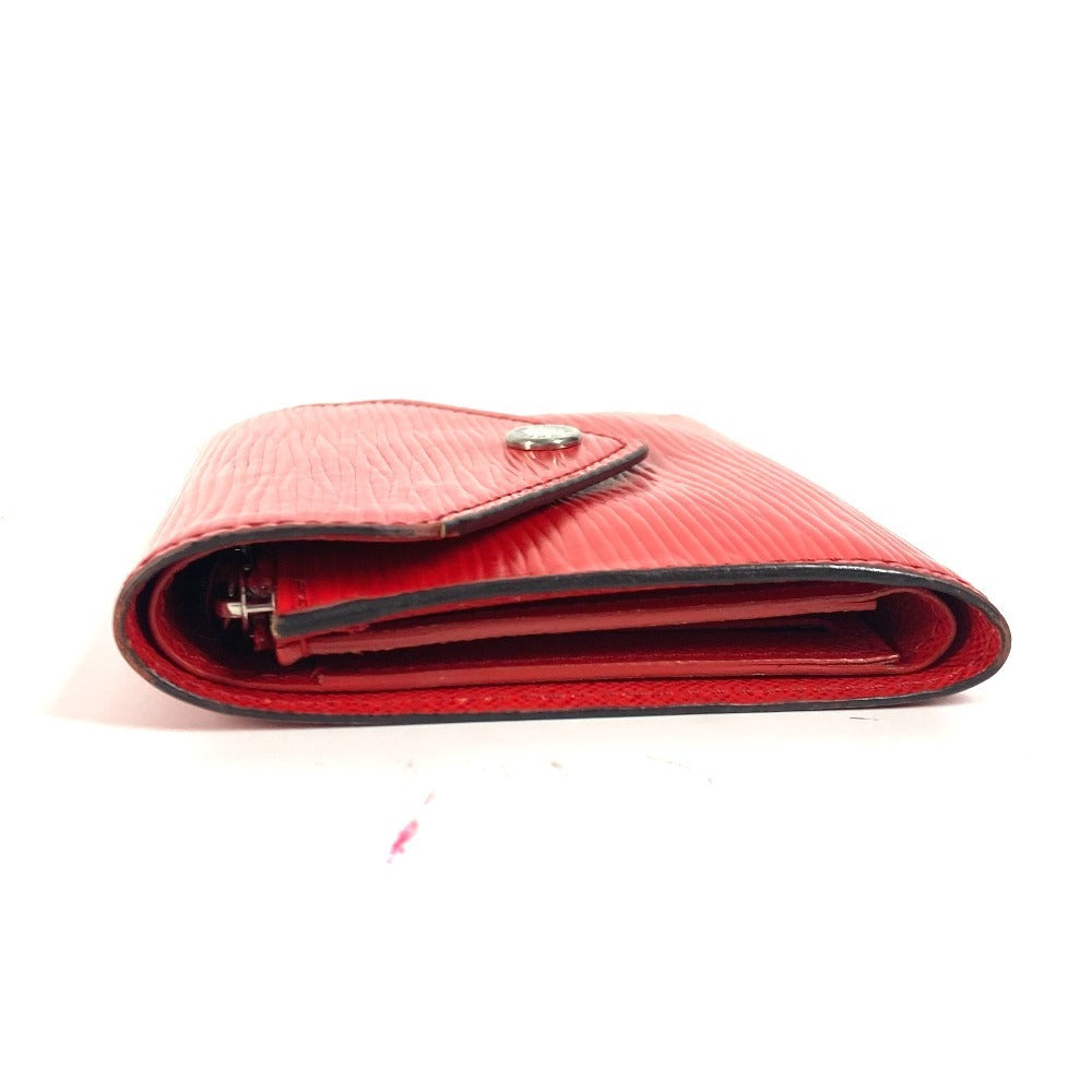 LOUIS VUITTON Trifold wallet M62172 Epi Leather Red Epi Portefeuille Victorine