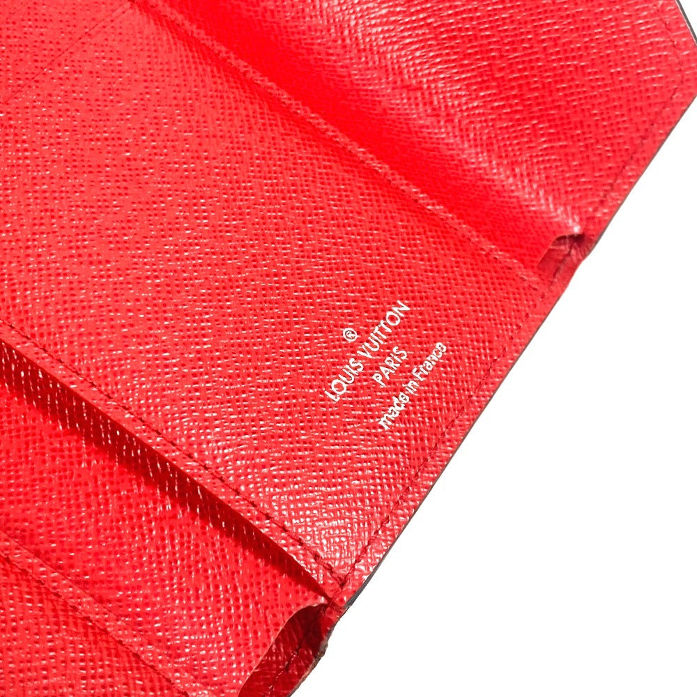 LOUIS VUITTON Trifold wallet M62172 Epi Leather Red Epi Portefeuille Victorine