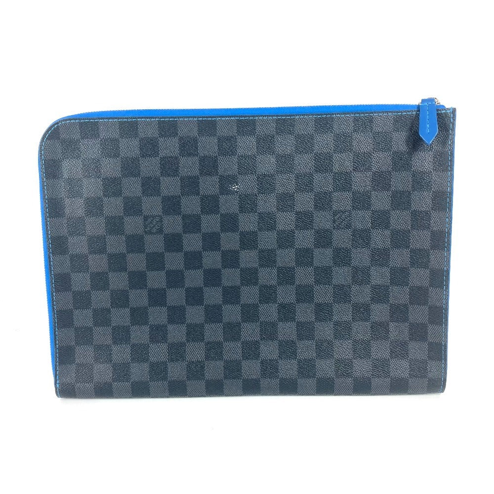 LOUIS VUITTON Clutch bag N64032 Damier Grafitto Canvas black Damier Grafitte Pochette Jules GM