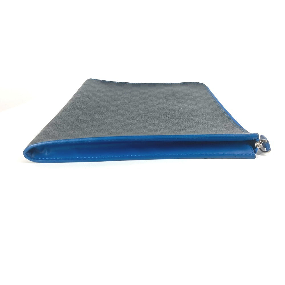 LOUIS VUITTON Clutch bag N64032 Damier Grafitto Canvas black Damier Grafitte Pochette Jules GM