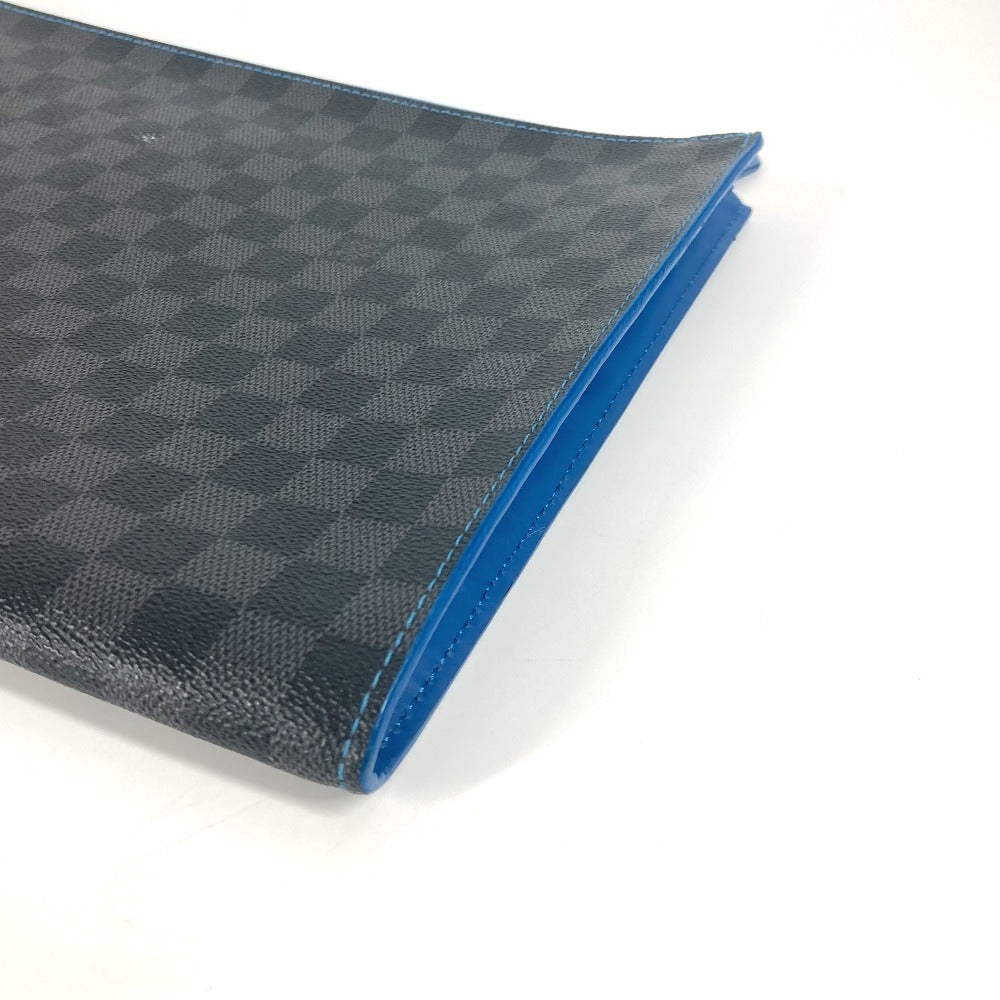 LOUIS VUITTON Clutch bag N64032 Damier Grafitto Canvas black Damier Grafitte Pochette Jules GM