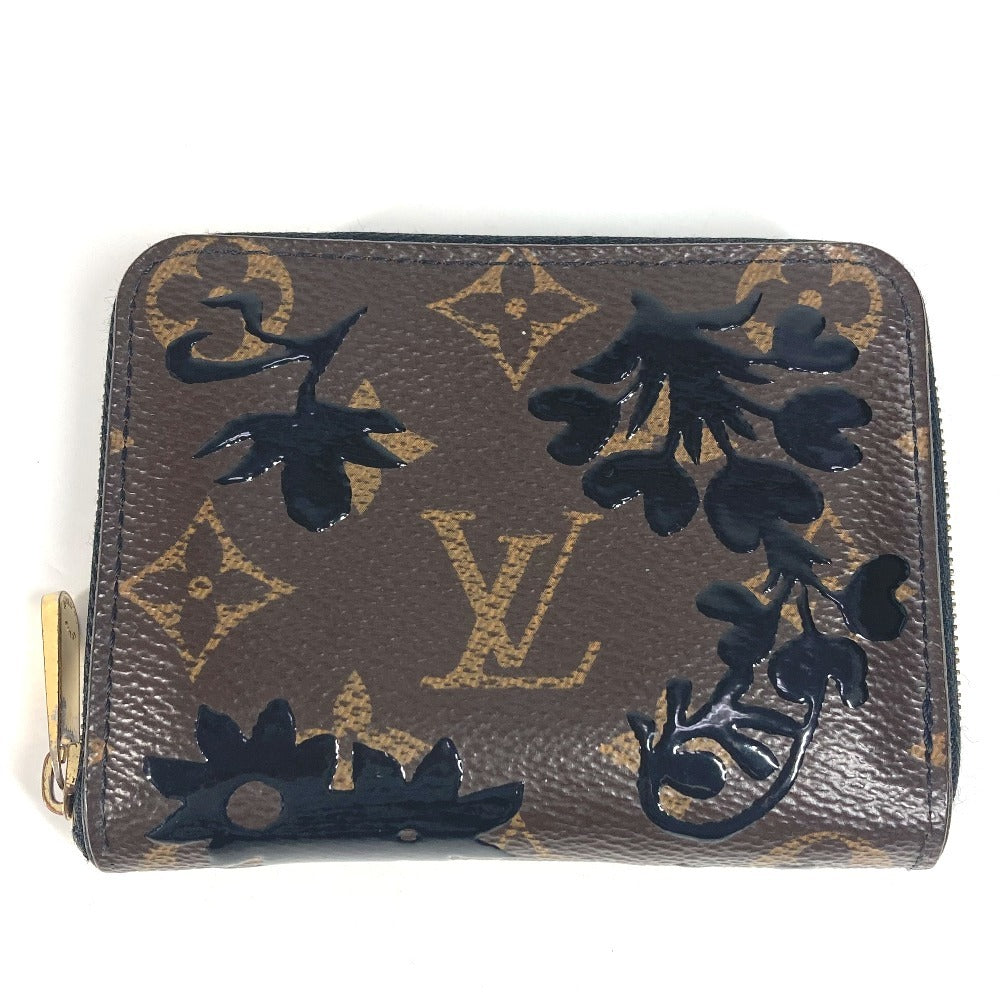 LOUIS VUITTON Coin case M62547 Monogram canvas Brown Monogram Blossom Floral Zip around purse