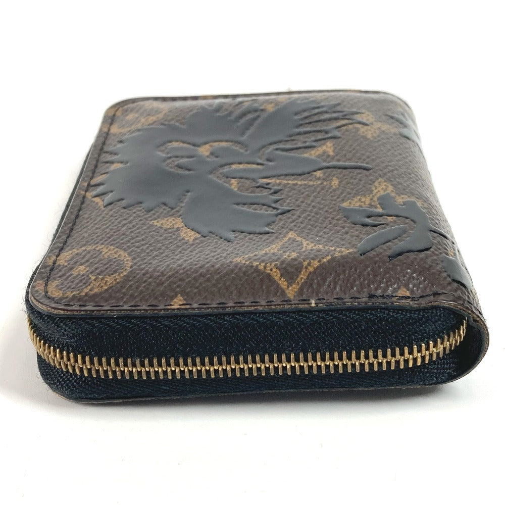 LOUIS VUITTON Coin case M62547 Monogram canvas Brown Monogram Blossom Floral Zip around purse