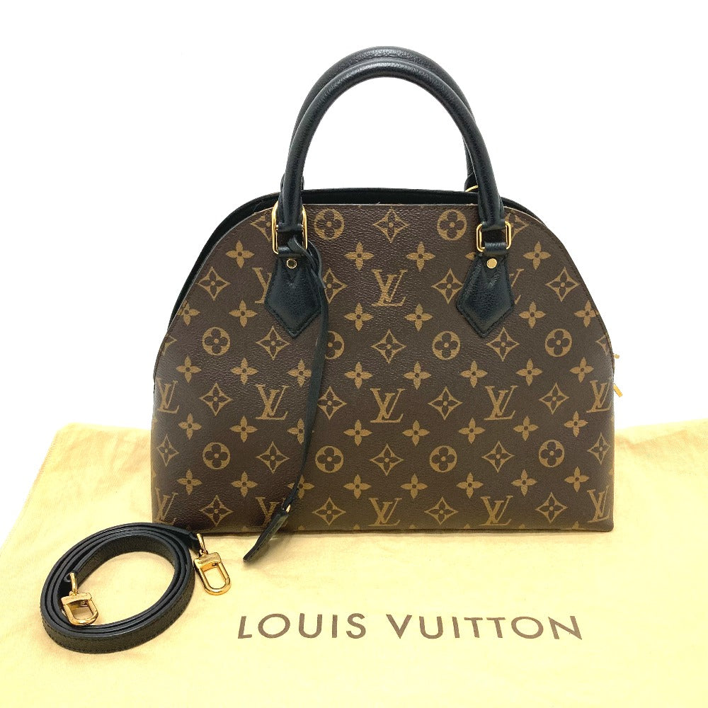 LOUIS VUITTON Handbag M41780 Monogram canvas Brown Monogram Almine toe bag Women Used Authentic