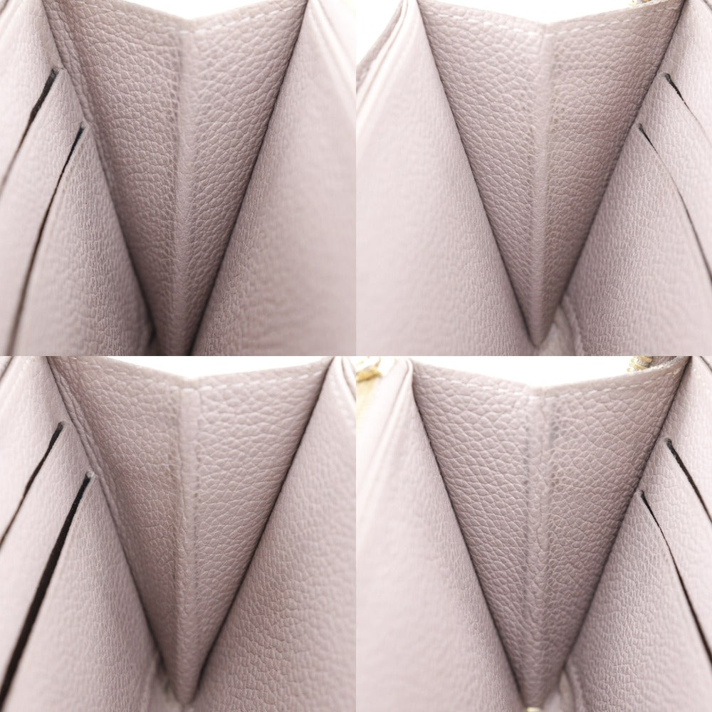 LOUIS VUITTON Long Wallet Purse M69034 Monogram Ann Platt gray Zippy wallet