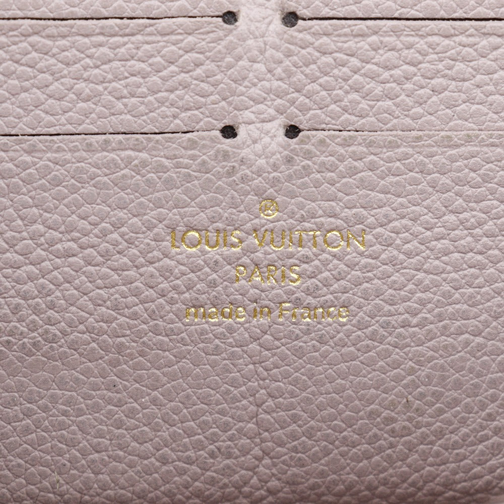 LOUIS VUITTON Long Wallet Purse M69034 Monogram Ann Platt gray Zippy wallet