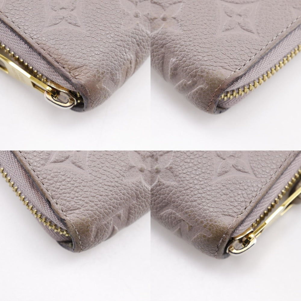 LOUIS VUITTON Long Wallet Purse M69034 Monogram Ann Platt gray Zippy wallet
