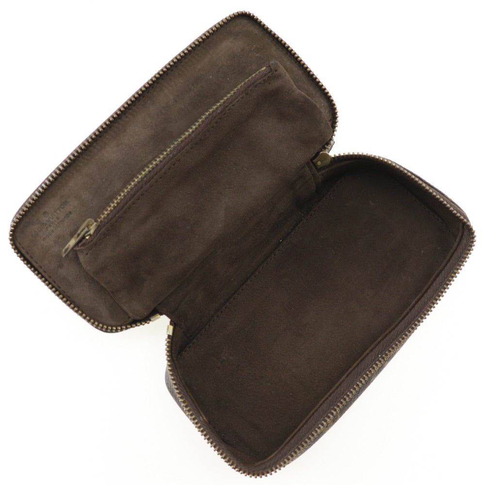 LOUIS VUITTON Pouch M47352 Monogram canvas Brown Jewelry case posh monte carlo
