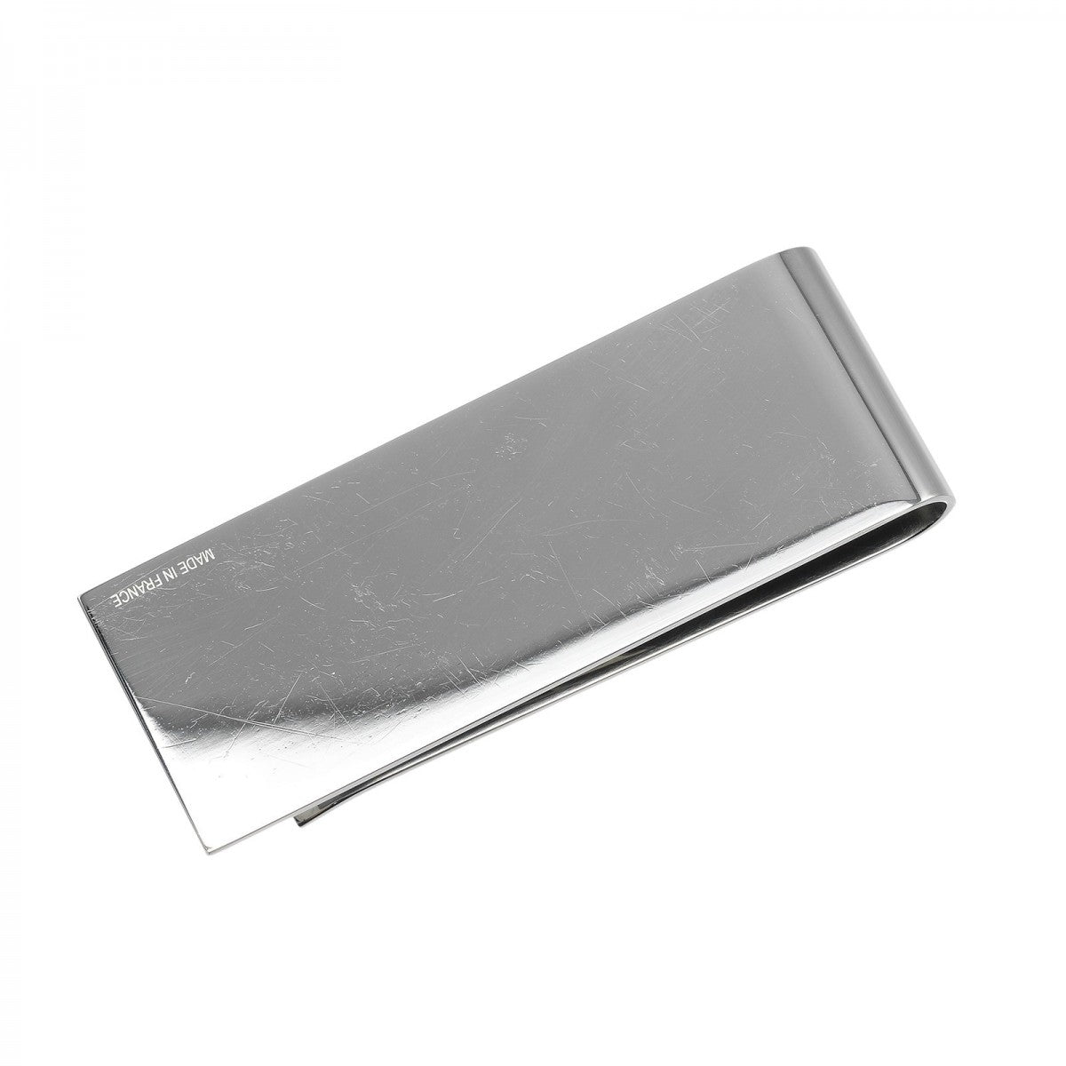 LOUIS VUITTON Money clip M65041 metal Silver Bill Clip Champs Elysées