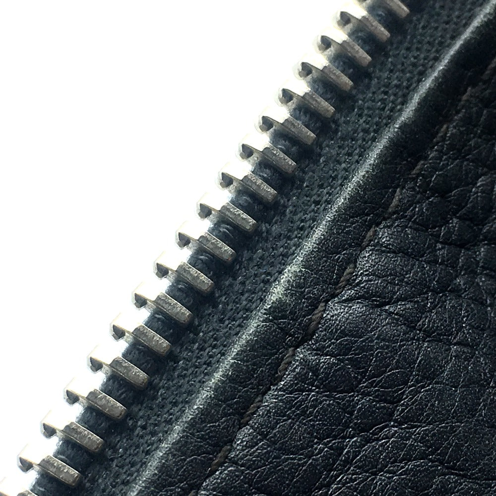 GUCCI Shoulder Bag 233329 leather Dark gray type No Gusset All Leather Leather Business A4 document storage