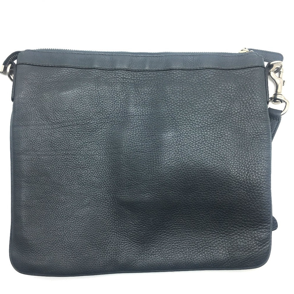 GUCCI Shoulder Bag 233329 leather Dark gray type No Gusset All Leather Leather Business A4 document storage