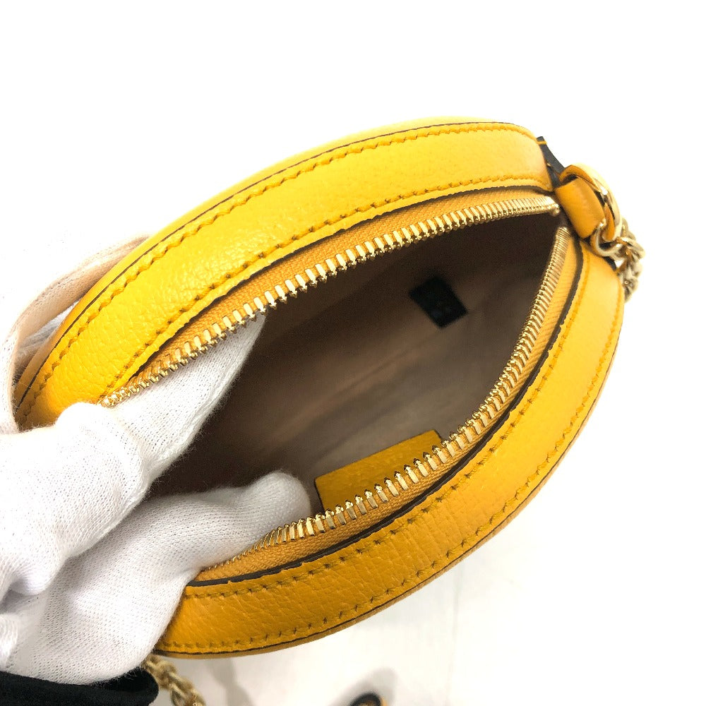 GUCCI Shoulder Bag 550618 GG Supreme Canvas yellow GG flora webbing