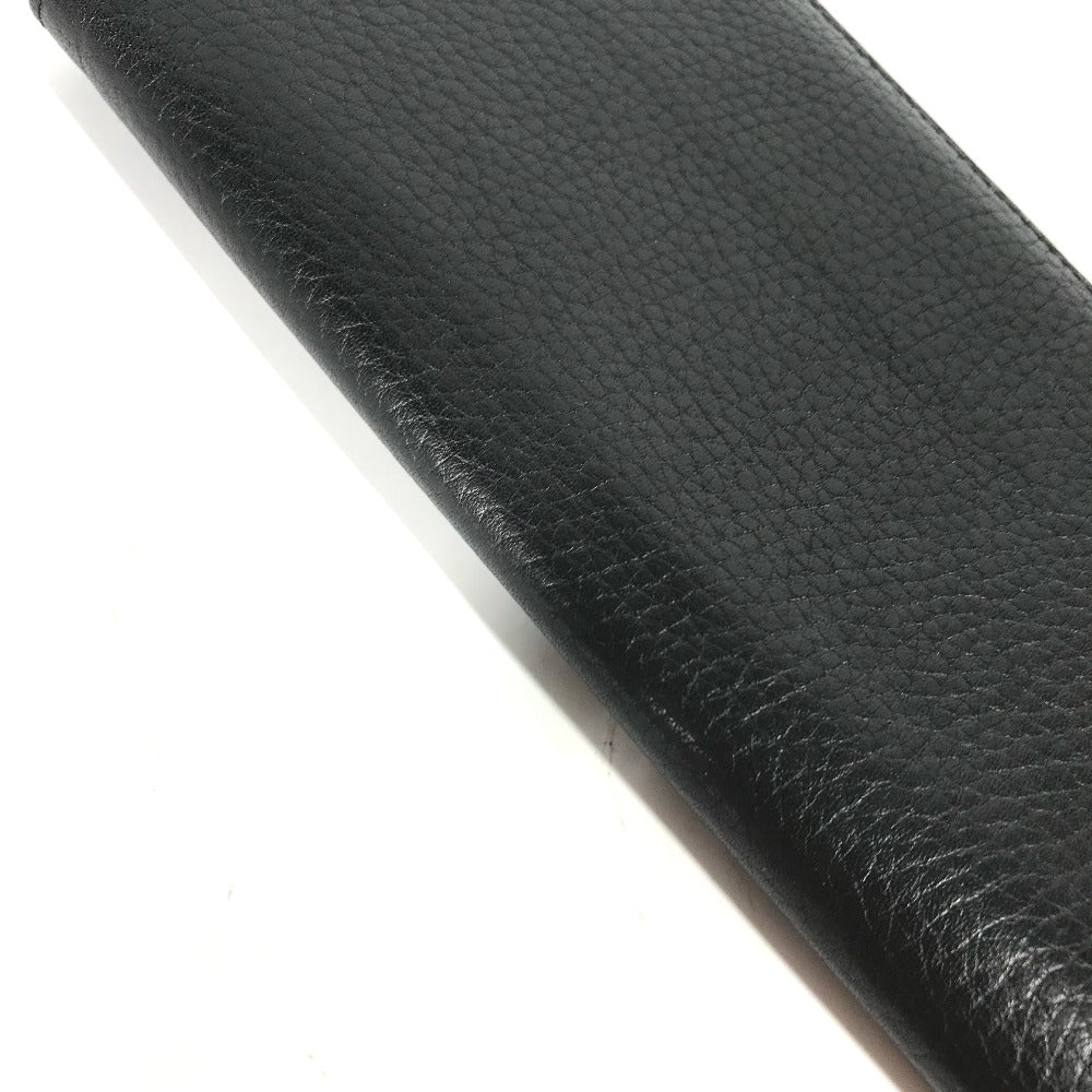 LOUIS VUITTON Long Wallet Purse M58192 Taurillon Clemence Leather black Long wallet Portefeuille Braza