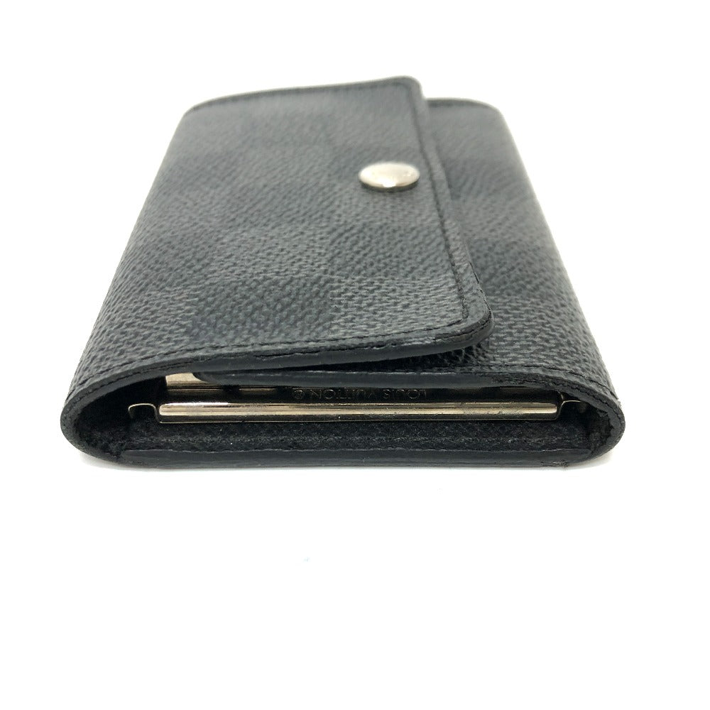LOUIS VUITTON Key case Key holder N62662 Damier Grafitto Canvas black Damier Grafitte Multicles6
