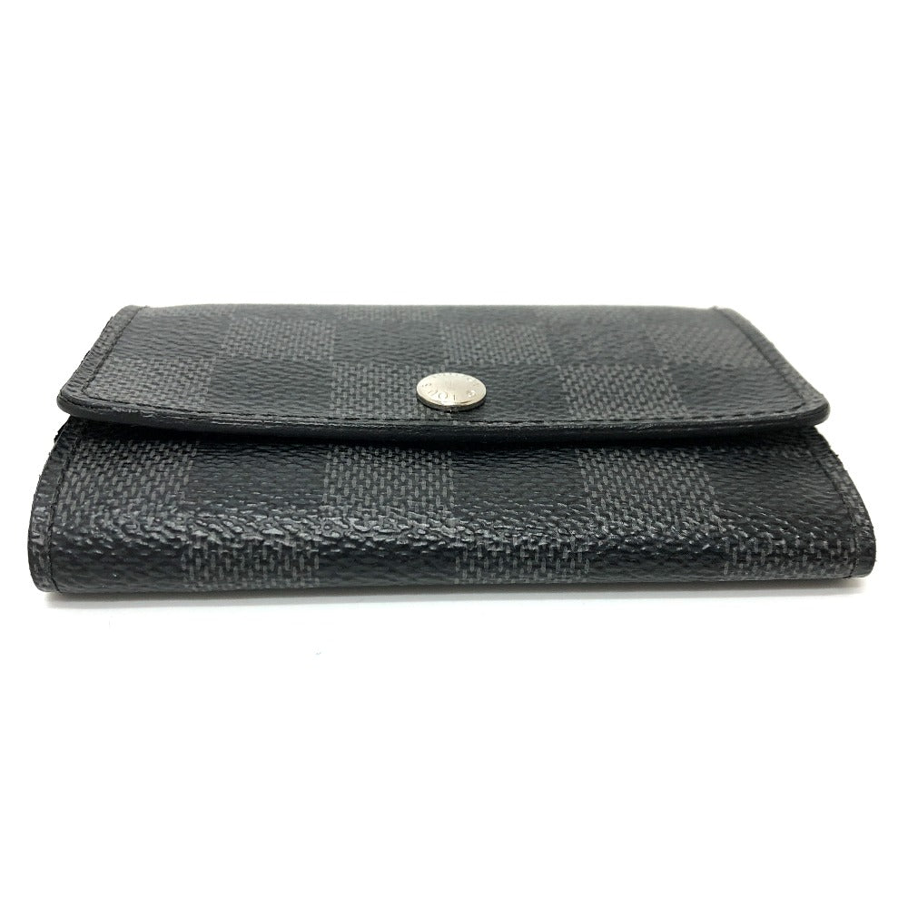 LOUIS VUITTON Key case Key holder N62662 Damier Grafitto Canvas black Damier Grafitte Multicles6
