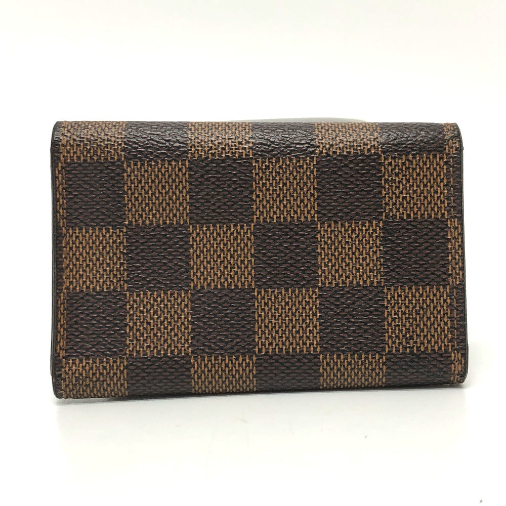 LOUIS VUITTON Key case Key holder N62630 Damier canvas Brown Damier Multicles6